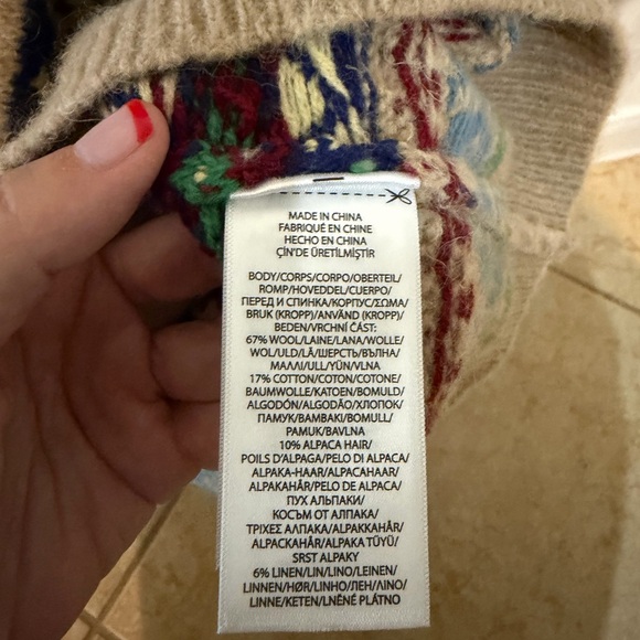 Polo by Ralph Lauren Fair Isle Crewneck Sweater - Picture 5 of 5
